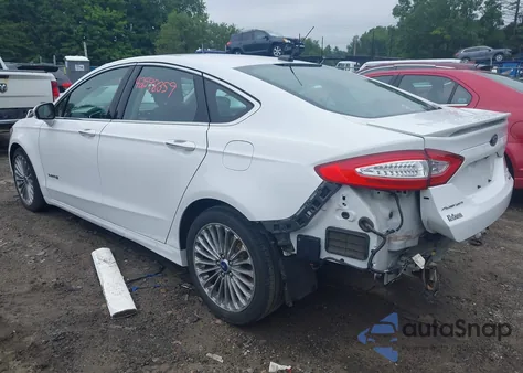 2013 Ford Fusion Hybrid Titanium from USA, damaged, VIN 3FA6P0RU6DR315585
